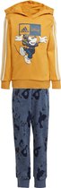 adidas Sportswear adidas x Disney Mickey Mouse Joggingpak met Hoodie - Kinderen - Geel- 140
