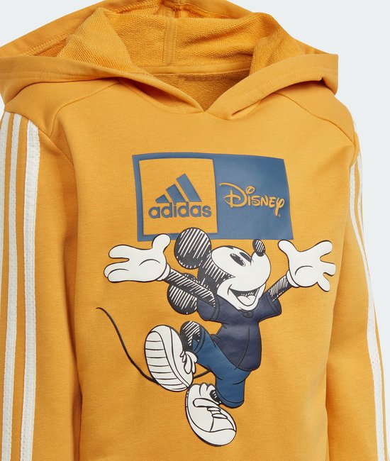 adidas Sportswear adidas x Disney Mickey Mouse Hoodie and Jogger Set - Kinderen - Geel- 98