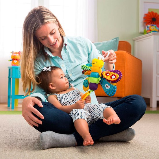 Lamaze Freddie De Vuurvlieg - Grijp- en bijtspeelgoed - Knuffel - Spelen en ontdekken - Lamaze