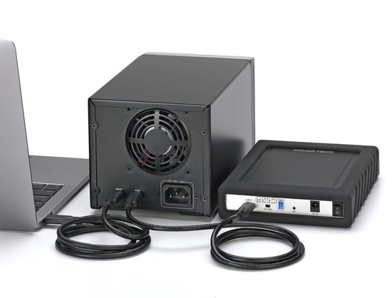 Oyen Digital Mobius 2C RAID 2-Bay USB-C HDD - 24TB van Merkloos — afbeelding 4