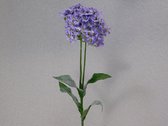 Branche d'hortensia artificielle - Violet - 74 cm