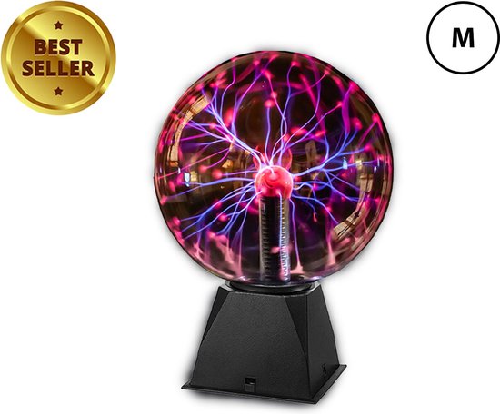 Boule plasma - Lampe disco - Lampe plasma - Sensible au toucher