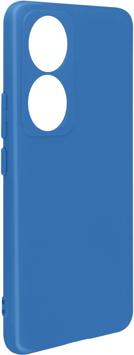 Avizar Hoes Geschikt voor Honor 90 Halfstijf met Soft Touch afwerking, Blauw