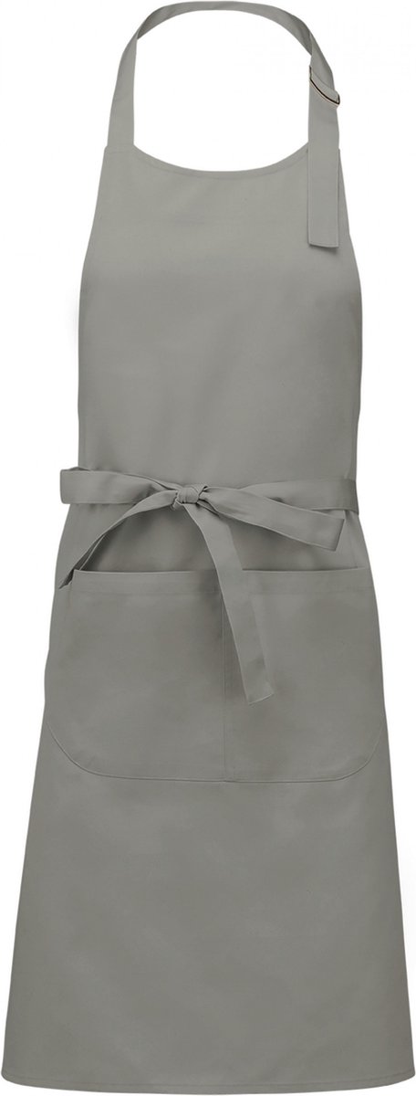 Schort/Tuniek/Werkblouse Unisex One Size Kariban Light Grey 35% Katoen, 65% Polyester