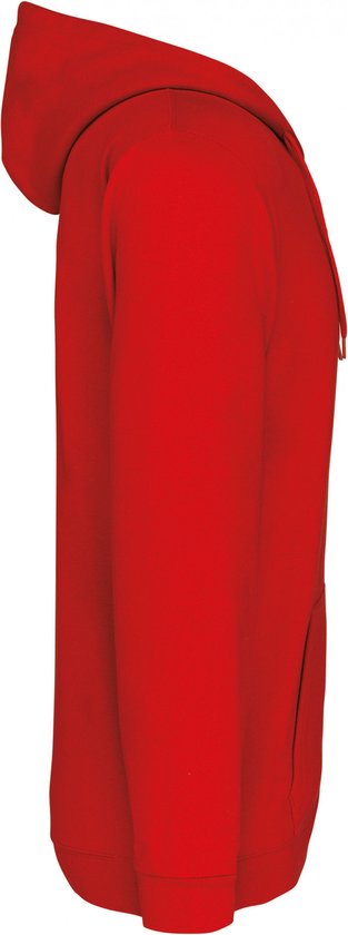 Sweatshirt Unisex XS Kariban Lange mouw Red 80% Katoen, 20% Polyester