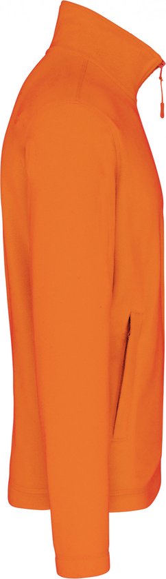 Gilet micropolaire Premium avec fermeture éclair Kariban Oranje - Taille XL