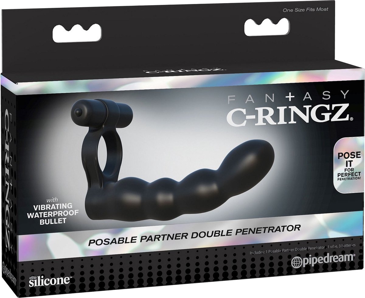 Goedkoopste Fantasy C Ringz Posable Partner Double Penetrator