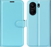 Coverup Book Case - Geschikt voor Xiaomi Redmi 13C / Poco C65 Hoesje - Lichtblauw