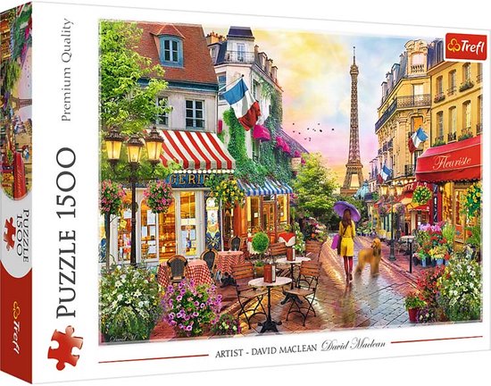 Trefl - Puzzles - "1500" - Charming Paris