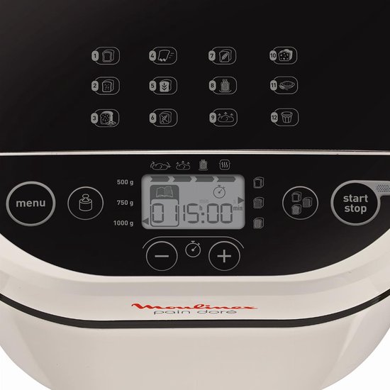 Moulinex Pain Doré OW210130 - Broodbakmachine - 12 programma's