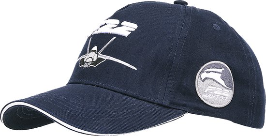 Fostex Garments - Kids baseball cap F-22 U.S. Air Force (kleur: Blauw / maat: NVT)