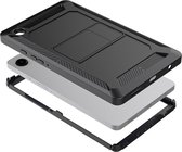 Accezz Tablet Hoes Geschikt voor Samsung Galaxy Tab A9 - Accezz Rugged Back Case - Zwart