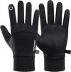Waterdichte handschoenen - Fietshandschoenen - Touch screen proof - Anti Slip - Zwart - L