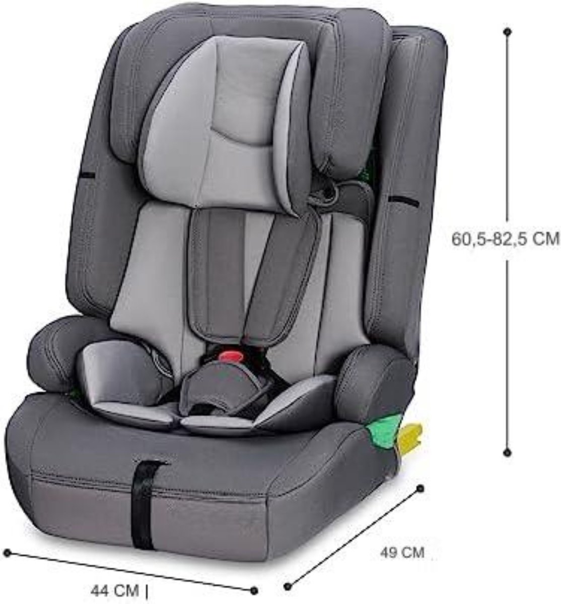 Autostoel groep 2 3 Autostoel groep 1 2 3 Autostoeltje voor kinderen 42D x 37W x... bol
