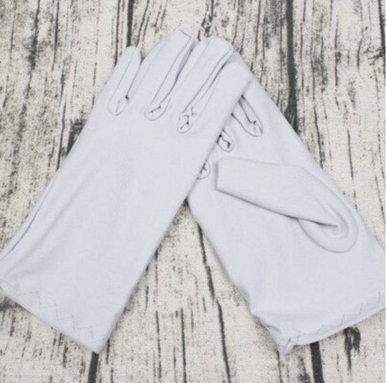 Gants de Protection Wit - Gants - Gant Eczéma - Gloves White - Gant Bijoux - Gant de Travail - Gants Institut de Beauty - Gant de Sécurité Léger Unisexe Doux TAILLE L / 2 Paire ----- XXO®