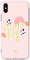 Fashionthings Dream big iPhone XS Max Hoesje / Cover - Eco-friendly - Softcase