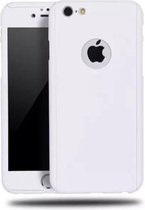 360 graden Full Body Cover Case Wit Hoesje voor Apple iPhone 7