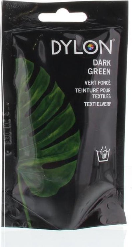 DYLON Textielverf - Dark Green - handwas - 50 gr | bol.com