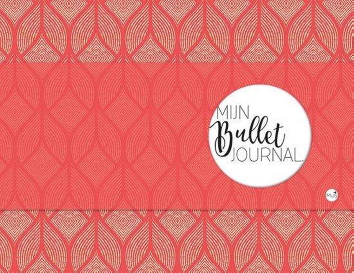 Mijn Bullet Journal Rood - Landscape + Mijn Bullet Journal Stencils - Set van 15 + 1 Letter Stencil