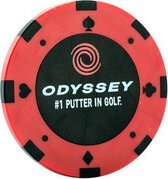 Callaway Odyssey pocket chip CA1000006 Golfbalmarker Unisex Rood