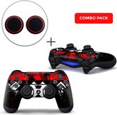 Amsterdam XXX Combo Pack - PS4 Controller Skins PlayStation Stickers + Thumb Grips