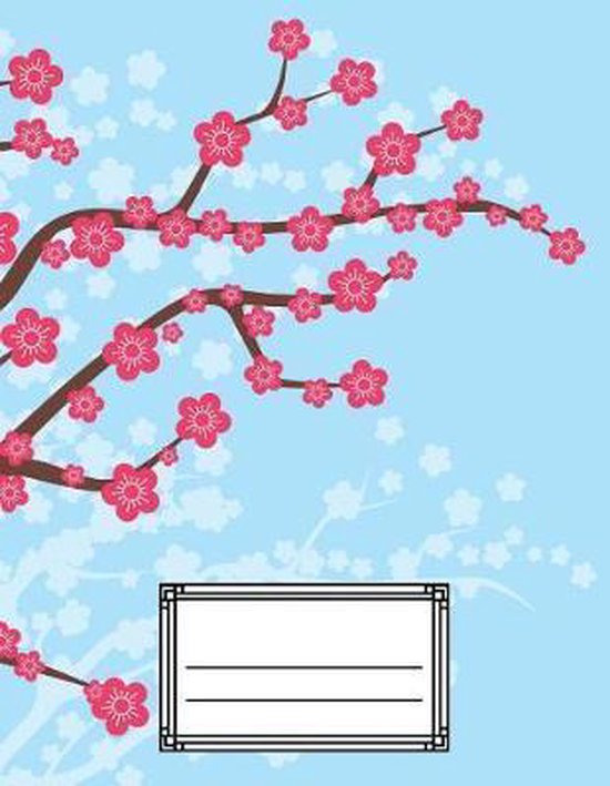 Japanese Plum Blossom Genkouyoushi Kanji, Hiragana & Katakana Practice