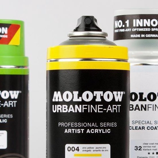 bol.com | Molotow Urban Fine Art Acryl Spray: Groen - 400ml spuitbus voor  canvas, plastic,...