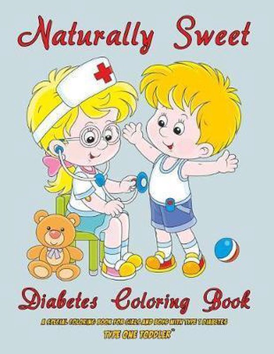 Naturally Sweet - Diabetes Coloring Book - A Special Colorin ... - cover