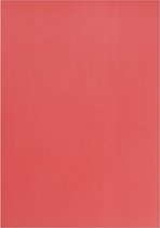 Vellumpapier, A4, 210x297 mm, 100 gr, rood, 10 vel/ 1 doos