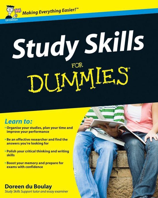 Study Skills for Dummies - cover