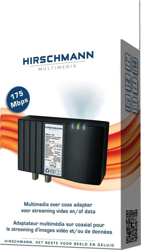 Hirschmann RH-MOKA16-BL | bol.com