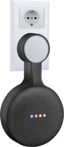 Google Home Mini Houder voor in Stopcontact - Google Home Mini Wandhouder - Zwart