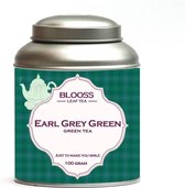 Earl Grey Green | groene thee | losse thee | 100g | in theeblik