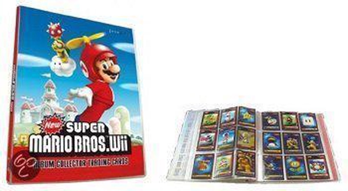 Super Mario Bros Wii album collector trading cards | Games | bol.com