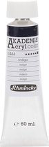 Schmincke AKADEMIE® Acryl color , indigo (444), dekkend, 60 ml/ 1 fles