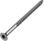 HECO spaanplaatschroef platkop 5,0x100 torx verzinkt