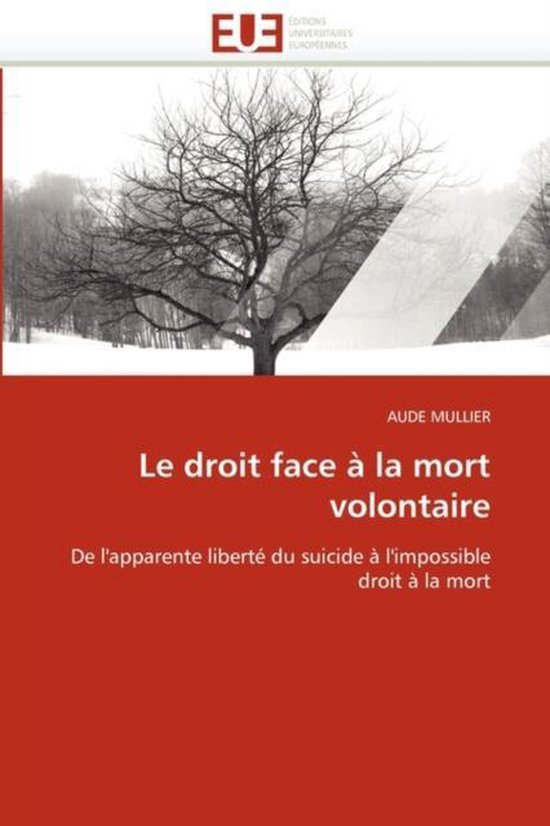 Le droit face à la mort volontaire - cover