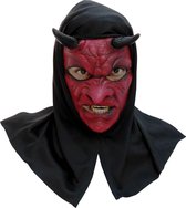 Haza Original Verkleedmasker Met Hood Evil Devil Unisex