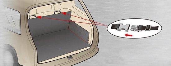 Protecteur de voiture - Protecteur de coffre - Tapis ou tapis de siège  arrière pour... | bol.com