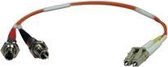 Tripp Lite Multimode Fiber Optics 1-ft. LC/ST M/F 62.5/125 Duplex Multimode Adapter Cable