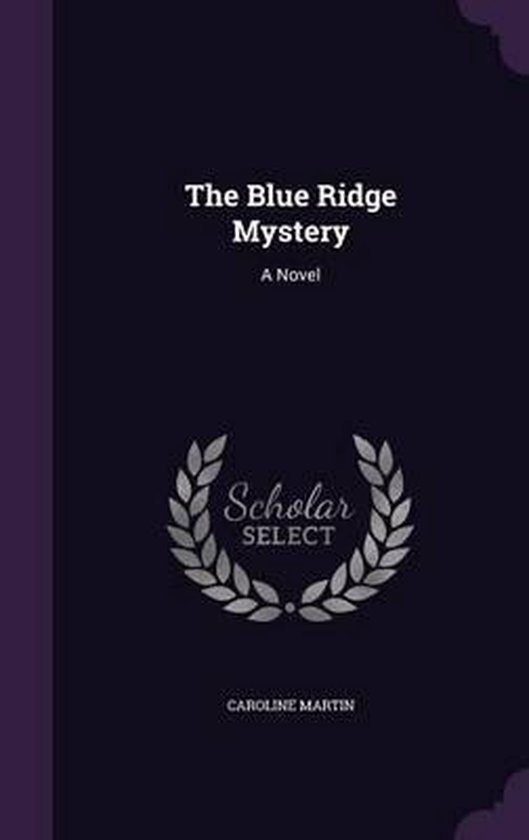 The Blue Ridge Mystery - cover