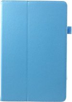 Shop4 - Samsung Galaxy Tab S4 10.5 Hoes - Book Cover Lychee Licht Blauw