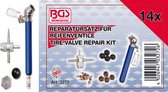 Banden ventiel reparatie kit 14 delig, BGS 3272