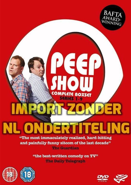 Peep Show Complete Boxset series 1-9 UK import, region 2 PAL