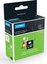 3x Dymo etiketten LabelWriter 25x25mm, wit, 750 etiketten