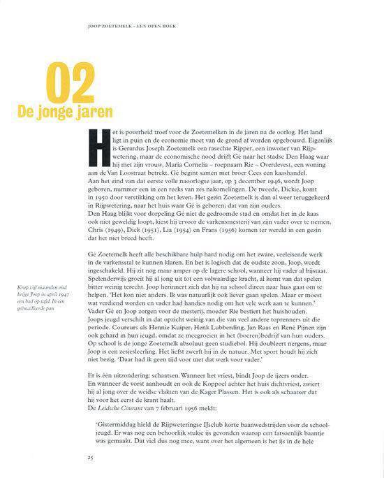Joop Zoetemelk -Een open boek, Jacob Bergsma | 9789020448320 | Boeken |  bol.com