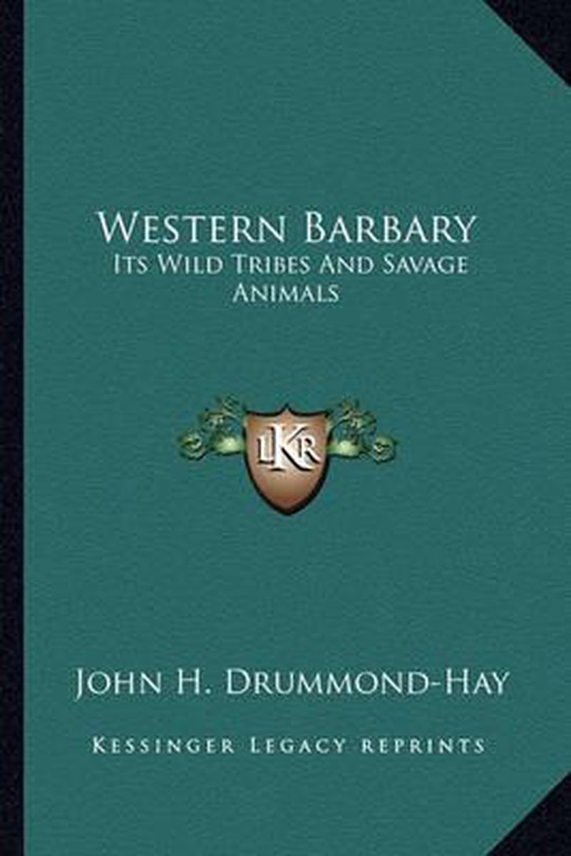 Western Barbary van John H Drummondhay