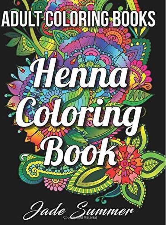 Henna Coloring Book Jade Summer