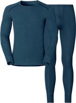 Odlo Set shirt l/s pants long WARM - Sportkledingset - Maat L