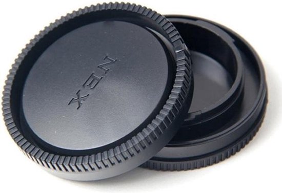 Body Cap + Rear Lens Cap Set voor Sony NEX E-mount camera's
